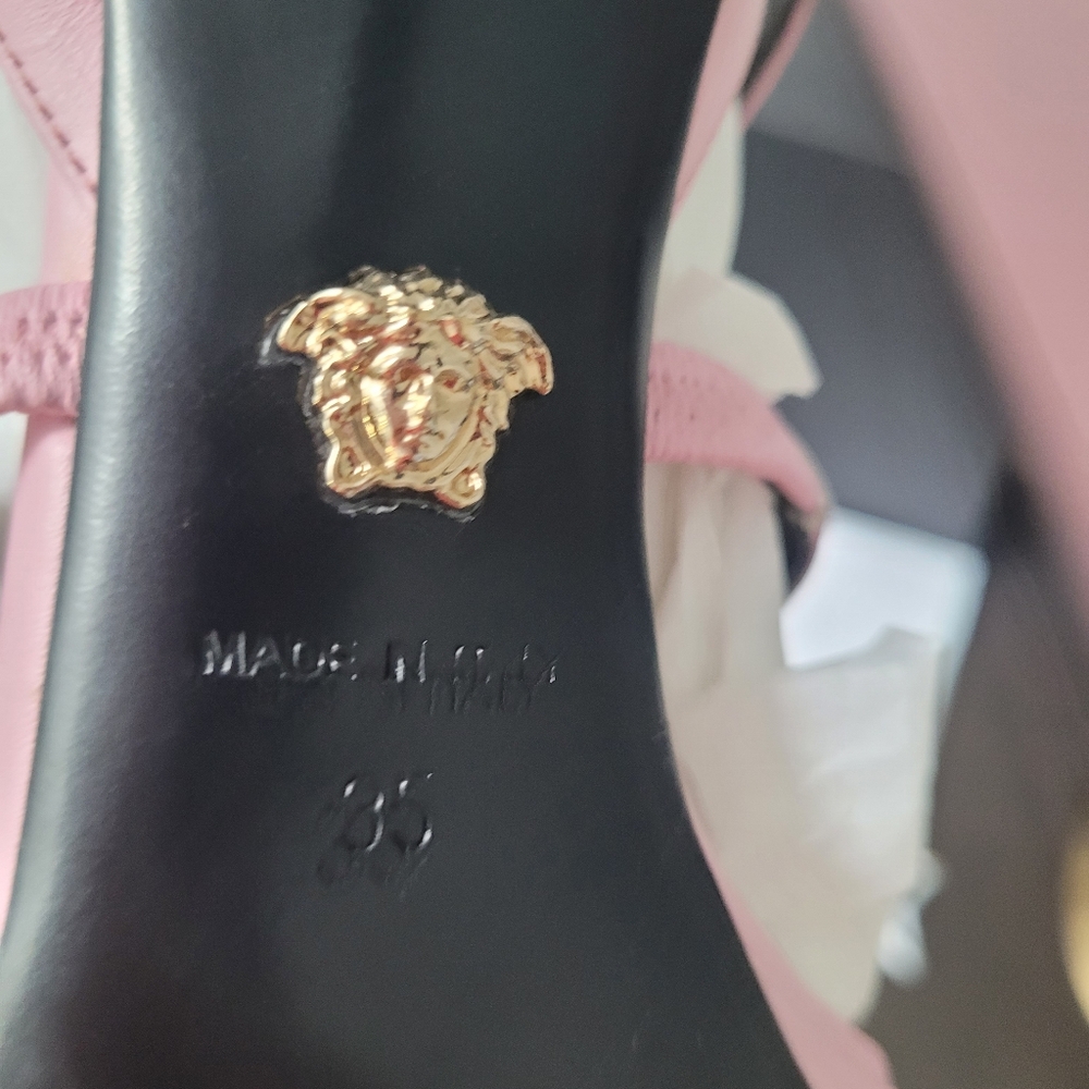 Versace Barbie Pink Sandals - Picture 4 of 8